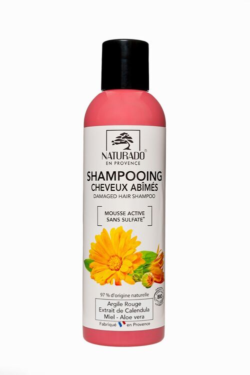 Shampooing Cheveux Abîmés sans sulfate 200 ml bio Ecocert