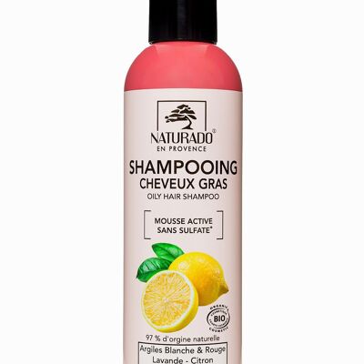 Champú Cabello Graso Sin Sulfatos Orgánico 200 ml Ecocert