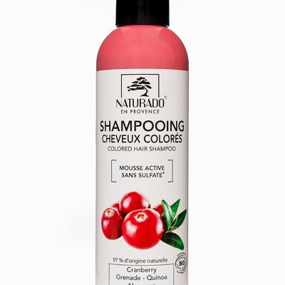 Shampooing Cheveux Coloré sans sulfate 200 ml bio Ecocert