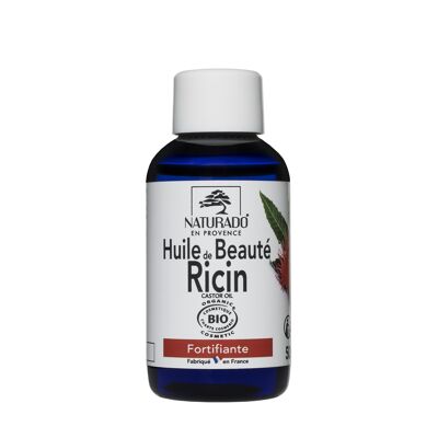 Aceite de ricino para cabello y uñas 50 ml ecológico Ecocert