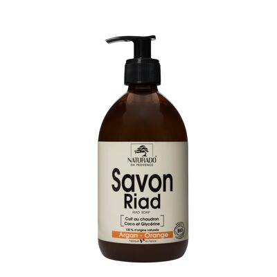 Savon Riad Argan Orange 500 ml bio Ecocert