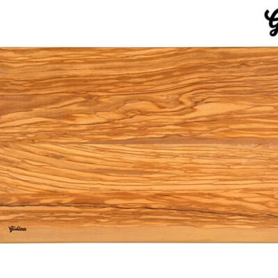 Tabla de cortar de madera de olivo 40x29x1,3 cm