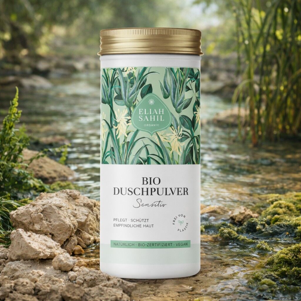 Bio-Bio-Duschpulver empfindlich