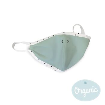 Masque bouche et nez Medibino enfant coton bio - Frido Freshmint 1