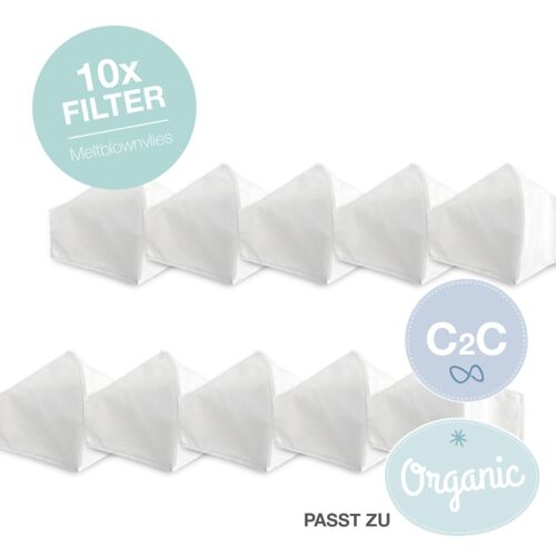 10er Set Filter – Meltblownvlies Kinder Maske