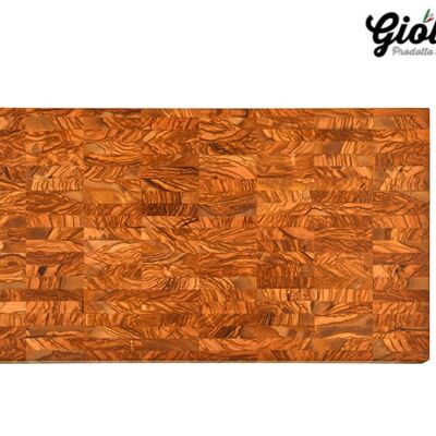 Olive end-grain cutting board XXL 60x30x4 cm