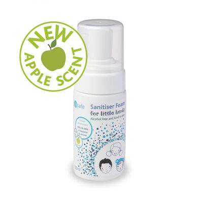 Alcohol Free Hand Sanitiser Foam For Little Hands – Apple Scented 100ml