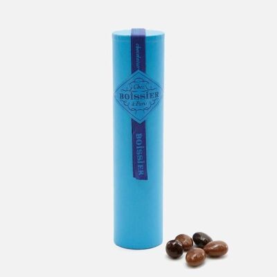 Lacquered almonds and hazelnuts - Blue tube