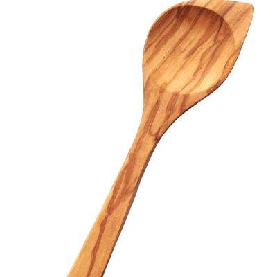 Cucchiaio in legno d'ulivo appuntito