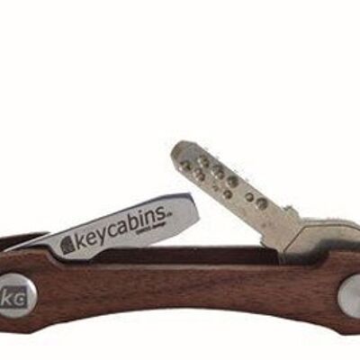 Keycabin aus Holz Modell C – Nussbaum