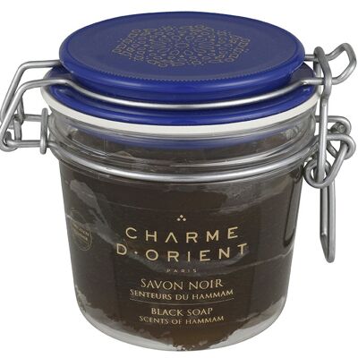 Jabón negro Aromas del Hammam - Terrina bote 200 g