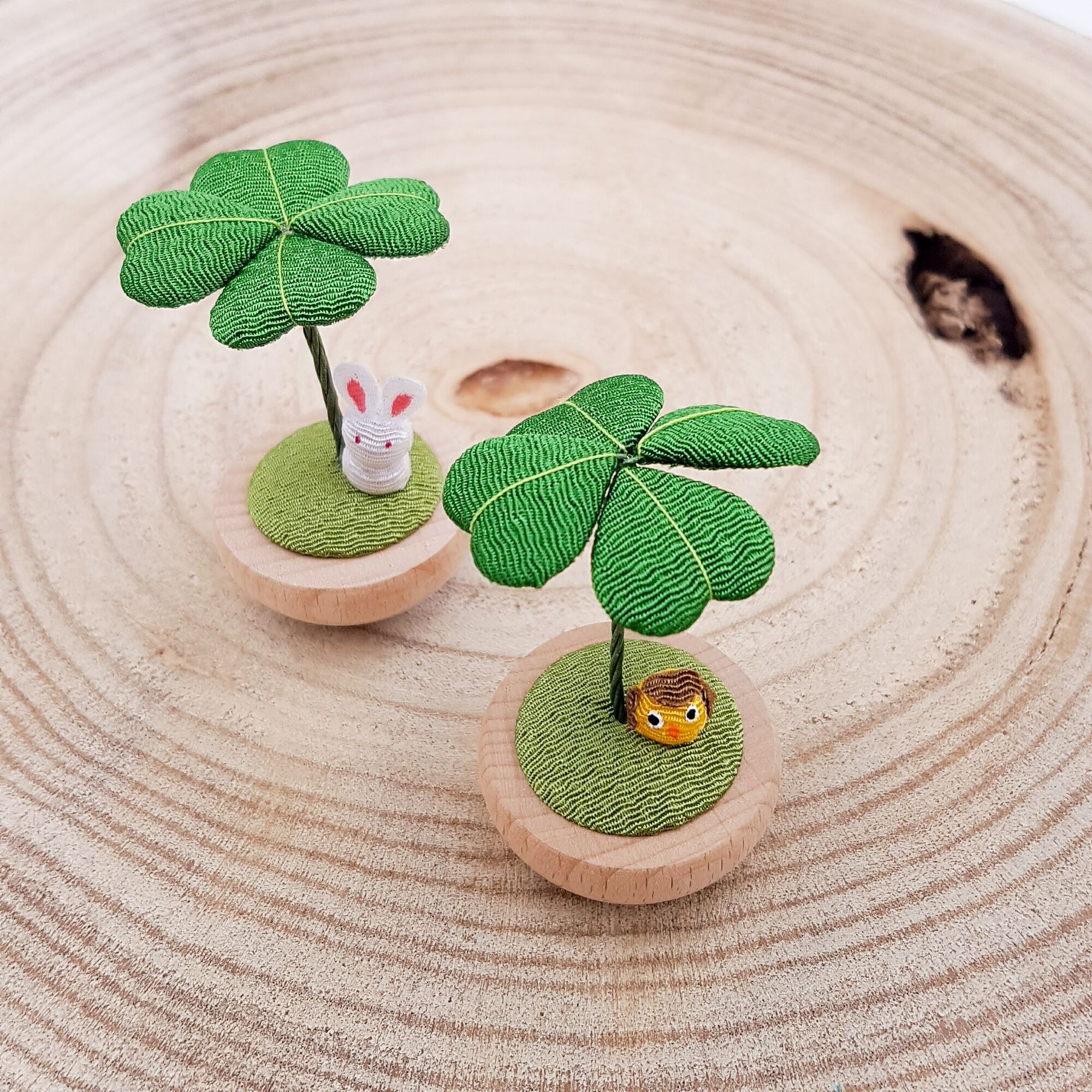 Buy wholesale Japanese Yura Yura Lucky Charm Figurine Clover and