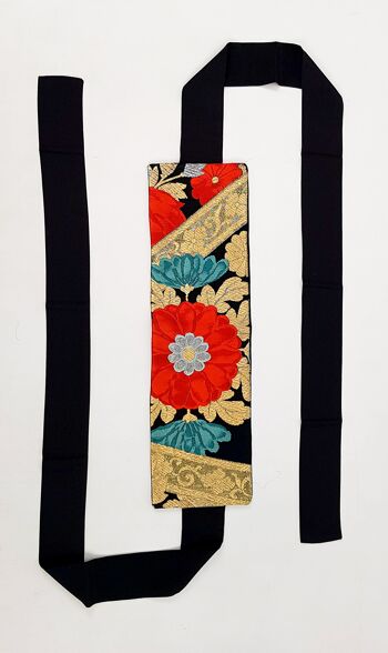 Ceintures japonaises vintage réalisées à partir d'anciennes ceintures traditionnelles "Obi" 6