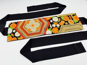 Ceintures japonaises vintage réalisées à partir d'anciennes ceintures traditionnelles "Obi" 8