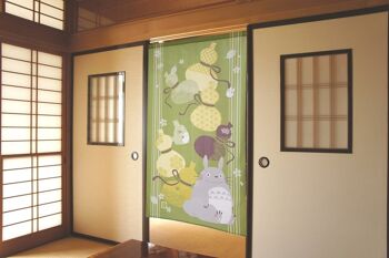 COS11076 Noren rideaux de porte japonais Mon Voisin Totoro motif Poterie, japon tapisserie Studio Ghibli rideau de fenêtre 3