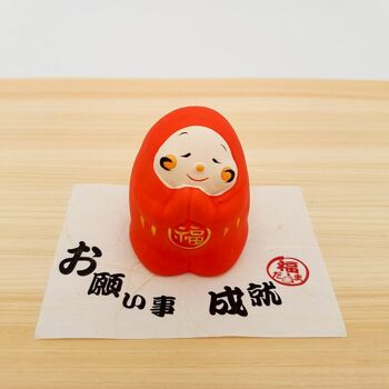 Figurine Daruma 8 Humeurs quotidiennes, décoration porte-bonheur japonais 3