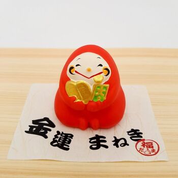 Figurine Daruma 8 Humeurs quotidiennes, décoration porte-bonheur japonais 8