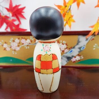 Poupée Kokeshi Himé Sama exclusive en bois figurine Japon fait main artisanal 5