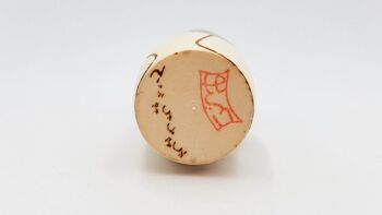 Poupée Kokeshi de collection Choucho San en bois artisanale 6