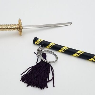 Mini Katana letter opener and paper cutter, Japanese decorative object