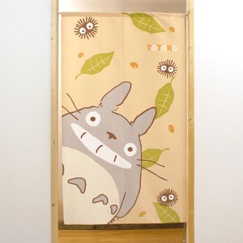COS9372 Noren rideaux de porte japonais motif Totoro gland 2