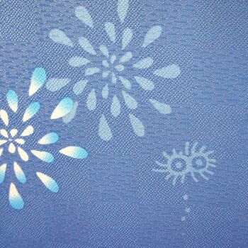 COS11574 Noren rideaux de porte japonais Mon Voisin Totoro motif Feux d'Artifices Bleu, japon Ghibli studio totoro tapisserie rideau de fenêtre 2