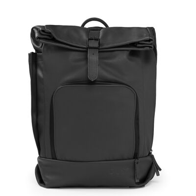 family bag | leather - night black