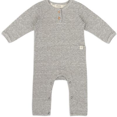 baby jumpsuit-grey melange