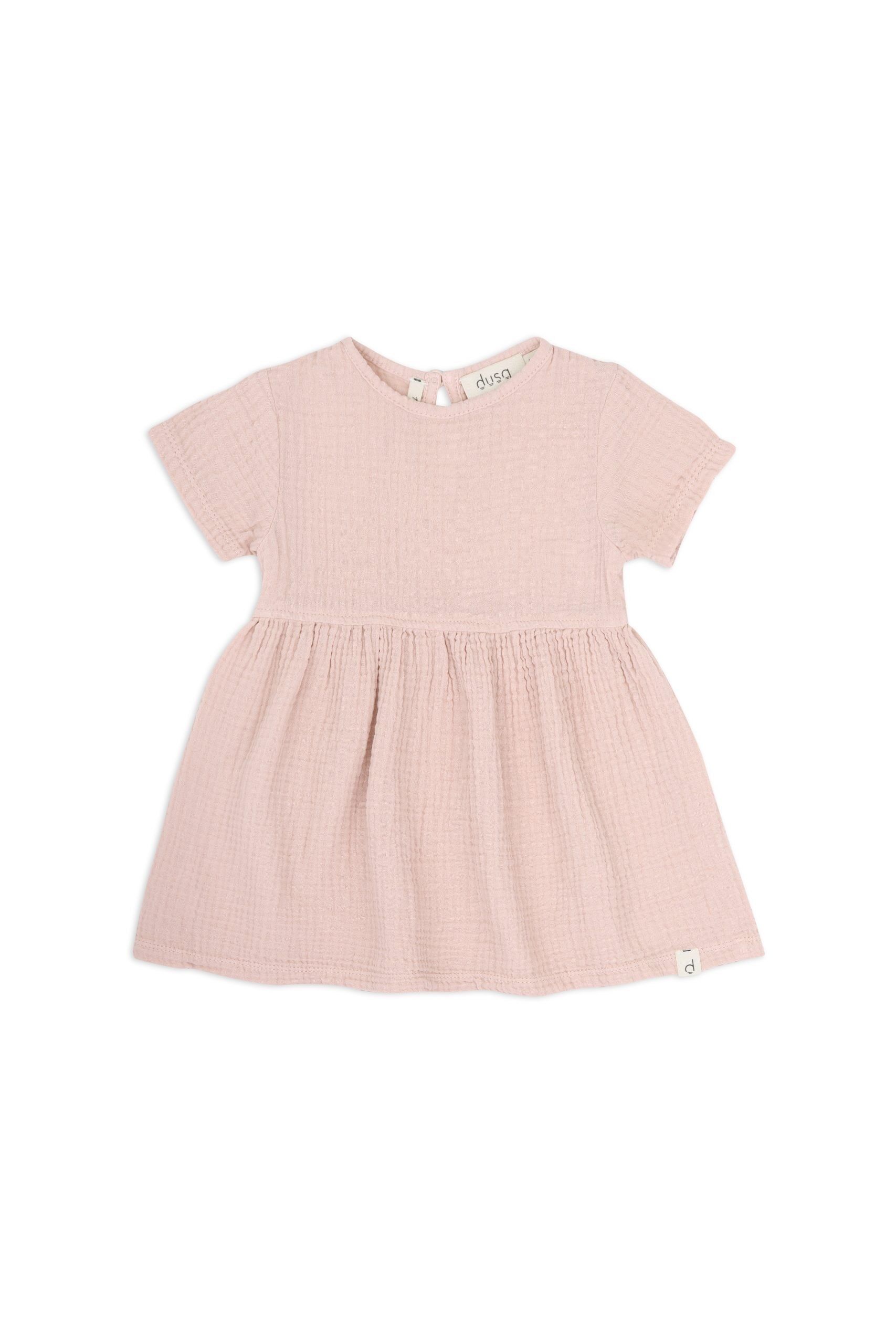 Achat robe bébé rose poudré en gros