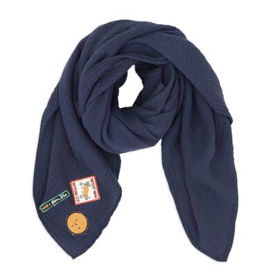 scarf | swaddle sea blue