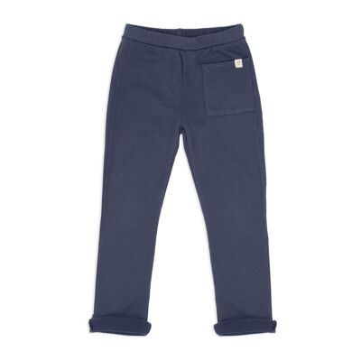 pantalones de chándal slim fit-azul marino