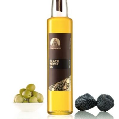 250ml | huile d'olive vierge aromatisée à la truffe noire