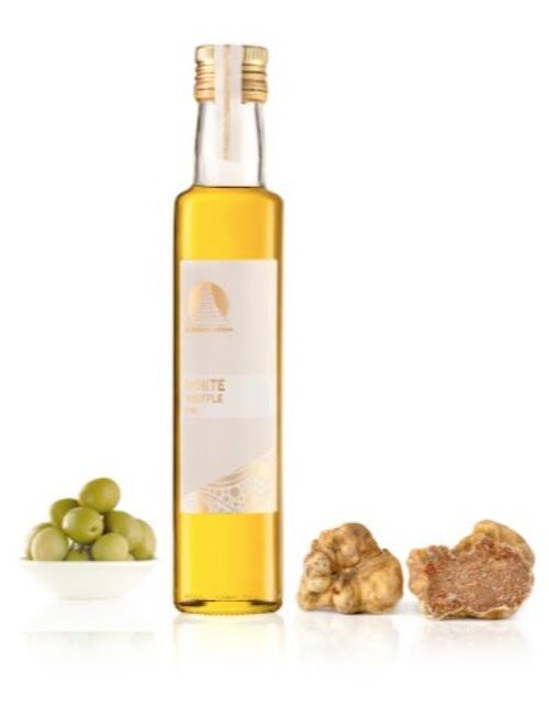 250ml | huile d'olive vierge aromatisée à la truffe blanche