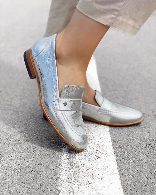 Loafers L6 - Silber