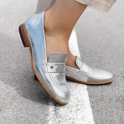 Loafers L6 - silver