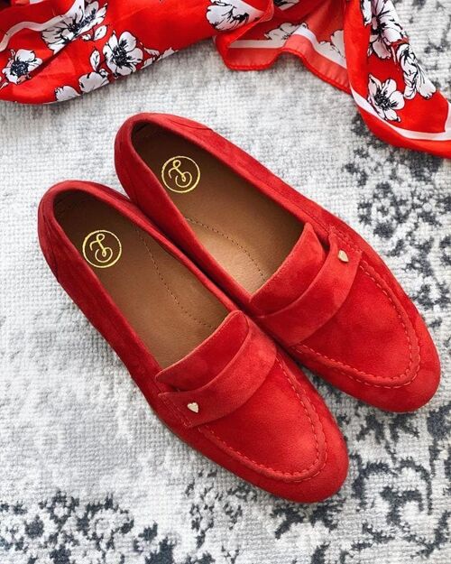 Loafers L4- Rot