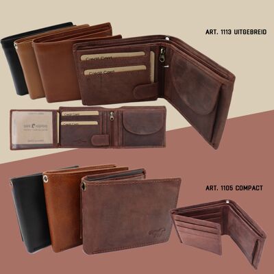 12 pieces Wallets Leather