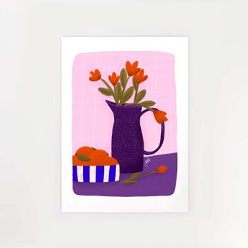 Affiche Vase 10x15cm (A6) 1