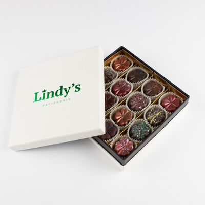 Coffret cadeau Végétalien | 16 saveurs de chocolats