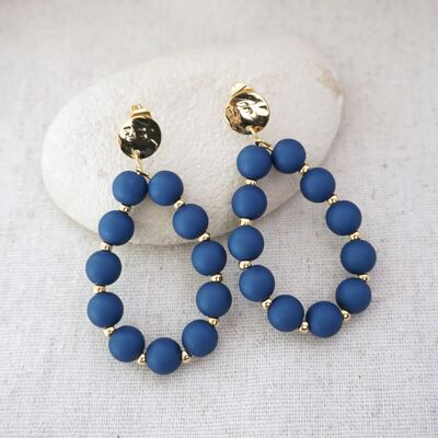 RAINBOW earrings Royal blue