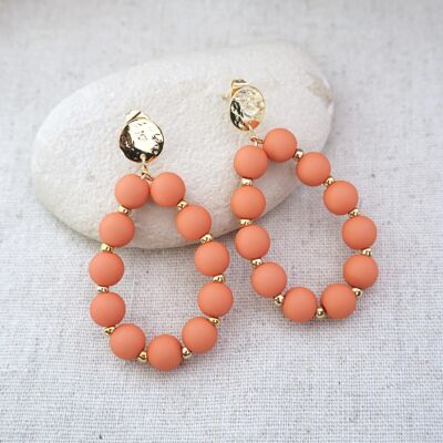 RAINBOW Coral Earrings