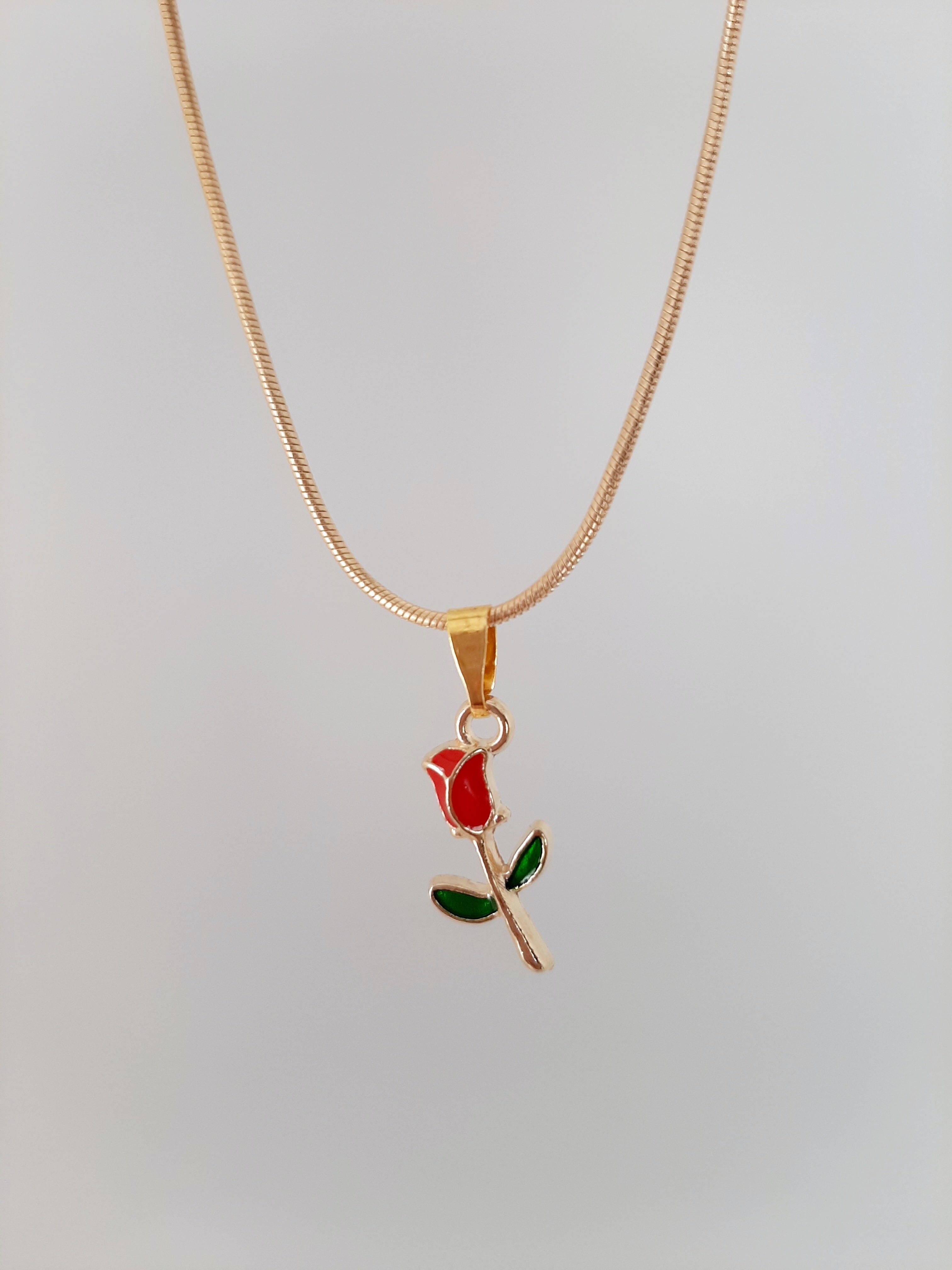 Collana "Eternal" - Rose Rouge Cardinal