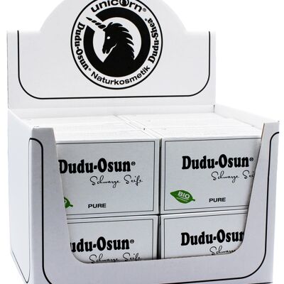 12x Dudu-Osun® PURE 150g in the display