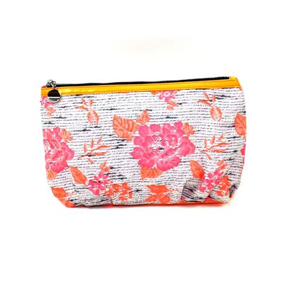 Cosmetic bag "Natural Touch" - hot orange