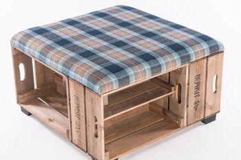 Table basse ottomane Apple Crate de Holyrood 5
