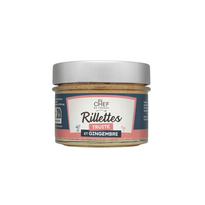 Rillettes di trota e zenzero