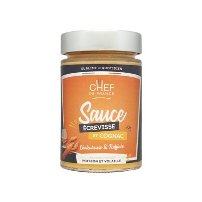 Flusskrebs-Cognac-Sauce