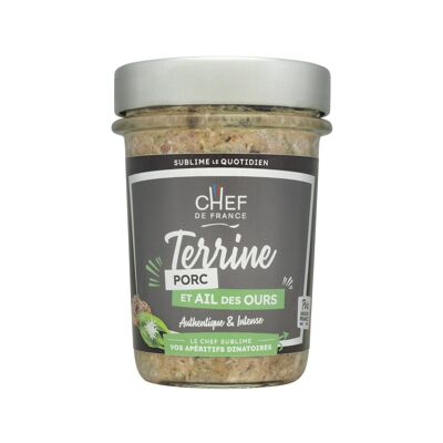 Terrina di maiale e aglio selvatico