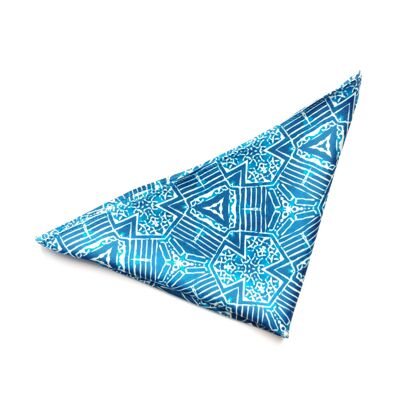 Dinsi Okondor silk pocket square - Njinsop design