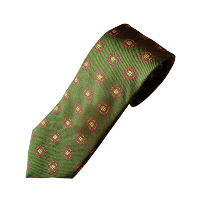 Dinsi Okondor Silk Necktie - Nyambi design